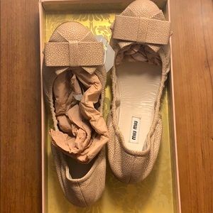 Miu Miu Flats 39.5 Calzature Donna St.Razza 2